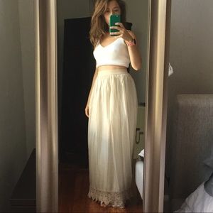 Anthropologie Maxi Skirt